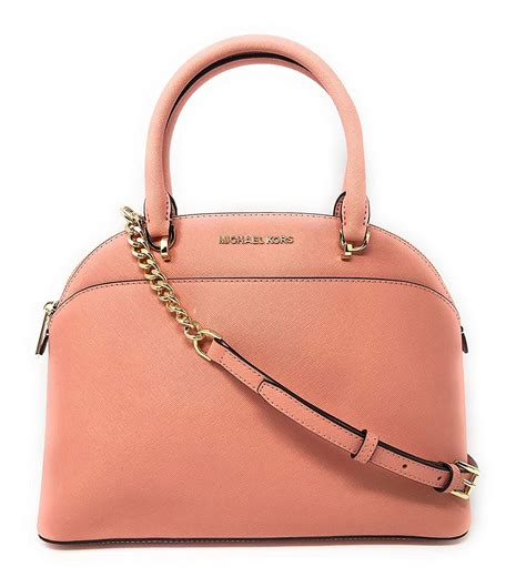 michael kors emmy large dome satchel|michael kors emmy saffiano.